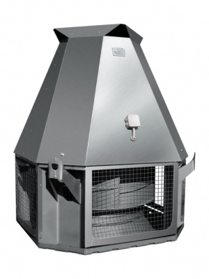 Вентилятор крышный ВКРСм-3,55 с двигателем 3/3000 из нержавеющей стали