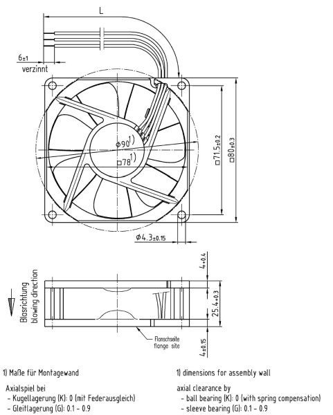 Вентилятор компактный ebmpapst 8414 N