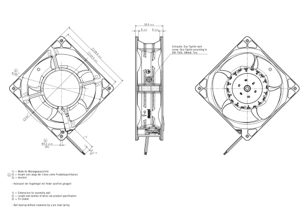 Вентилятор компактный ebmpapst 5318/2 TDH4PU