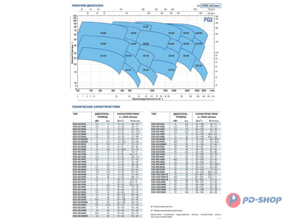 Насосная часть Pedrollo FG 100/160A
