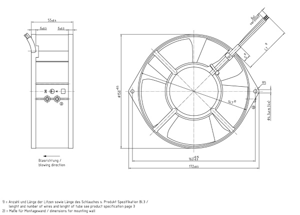 Вентилятор компактный ebmpapst 7214 N/12
