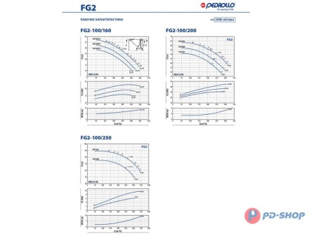 Насосная часть Pedrollo FG 100/160C