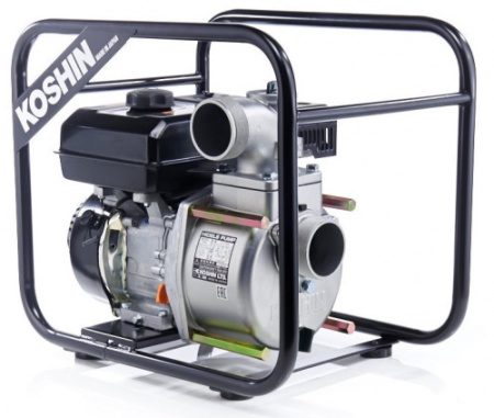 Мотопомпа бензиновая для среднезагрязненных вод Koshin STV-80X