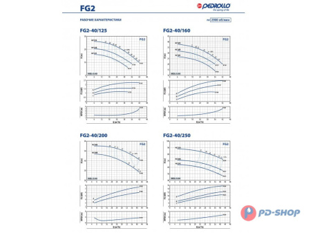 Насосная часть Pedrollo FG 100/160C
