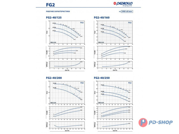Насосная часть Pedrollo FG 100/160A